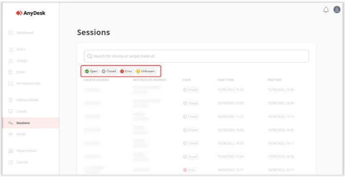 My.AnyDesk V2会话