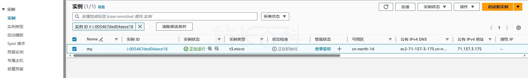 部署亚马逊免费云服务器