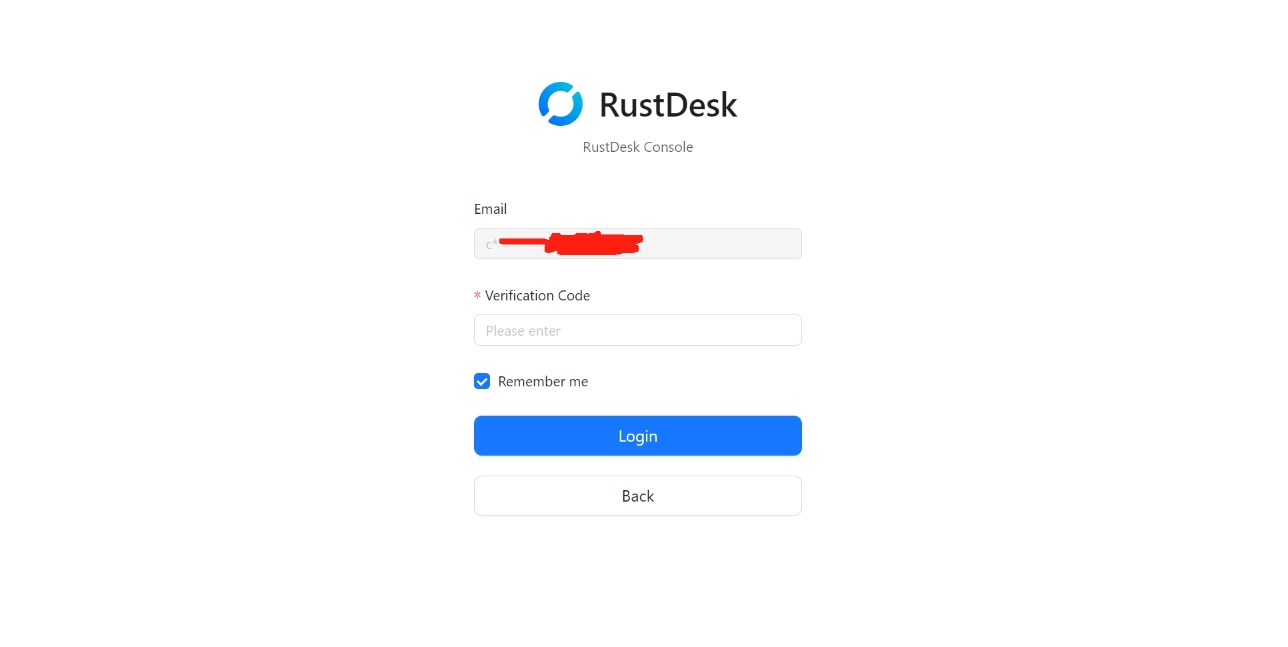 RustDesk双重身份验证