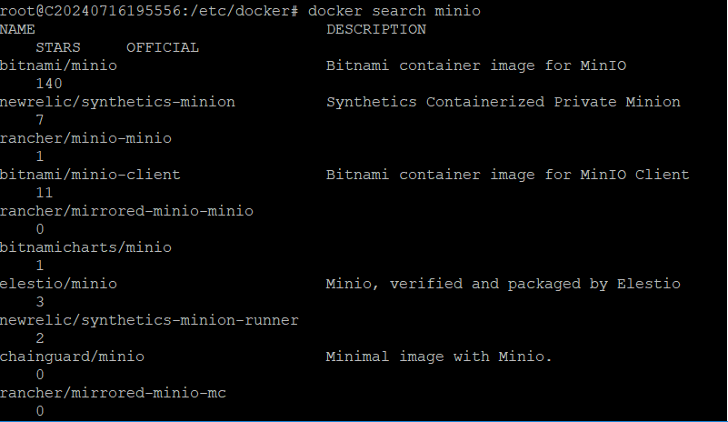使用Docker部署MinIO