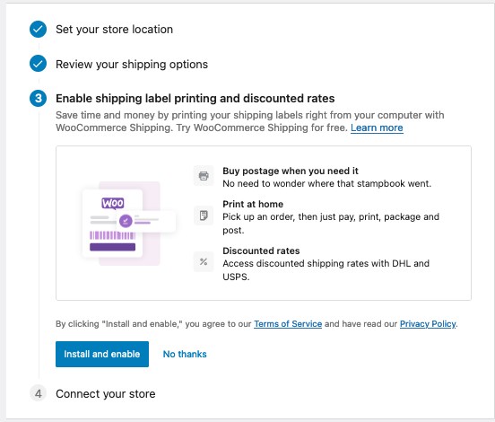 设置WooCommerce运费