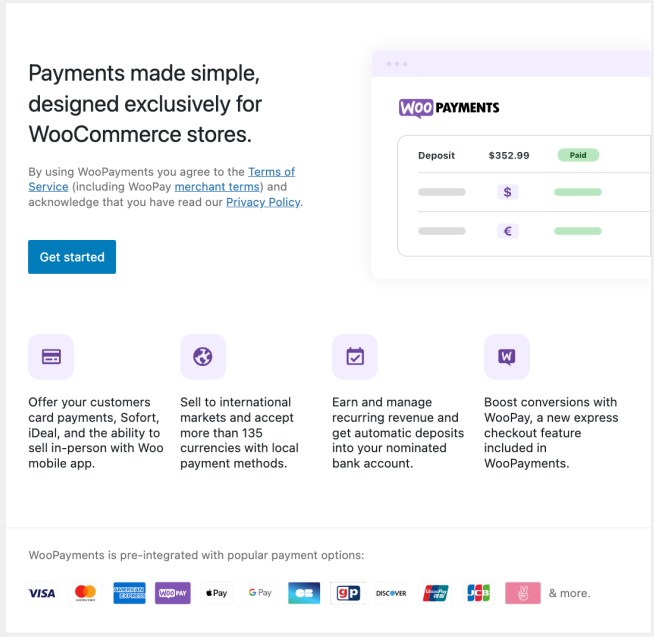 设置WooCommerce付款方式