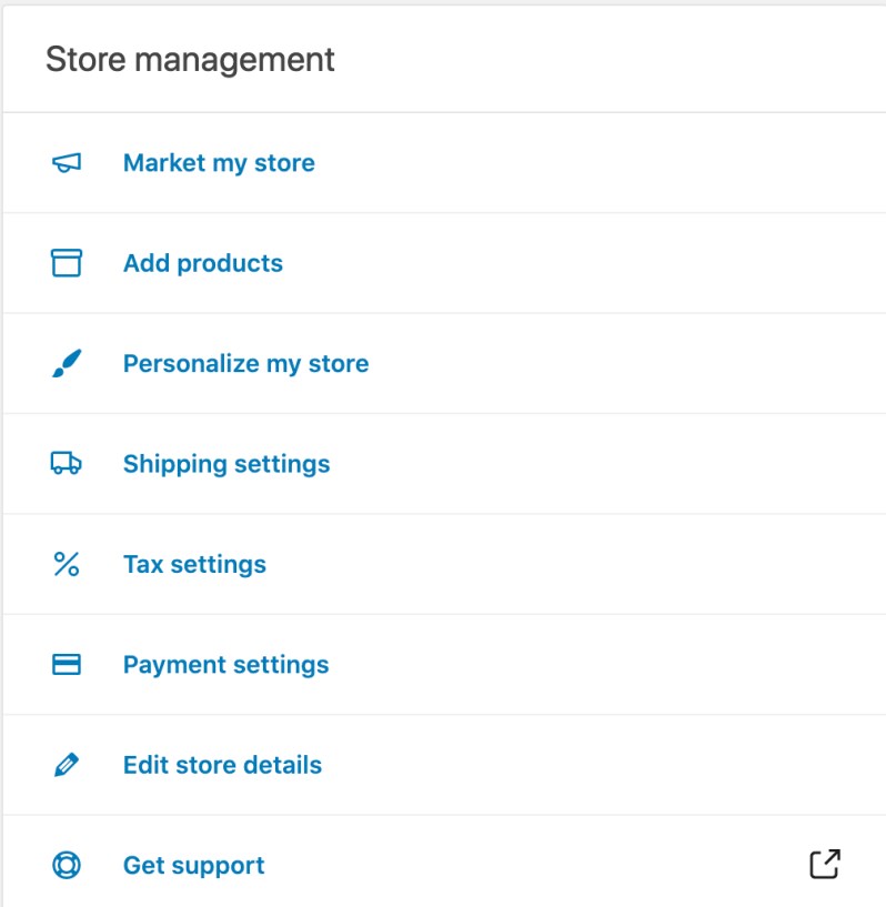 WooCommerce门店管理