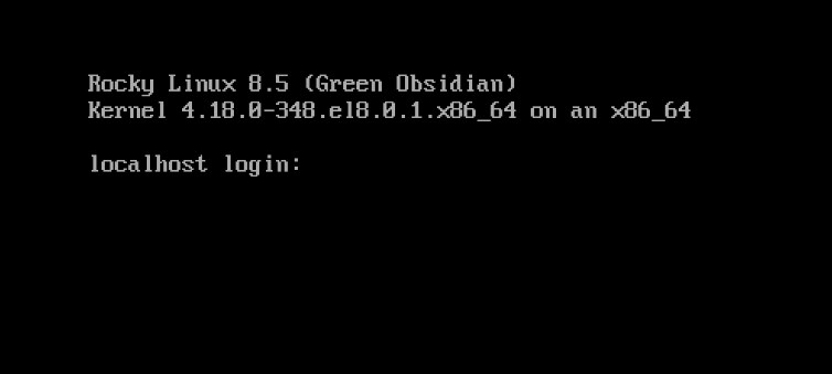 Rocky Linux 8安装