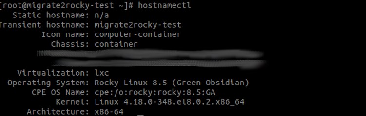 Rocky Linux迁移