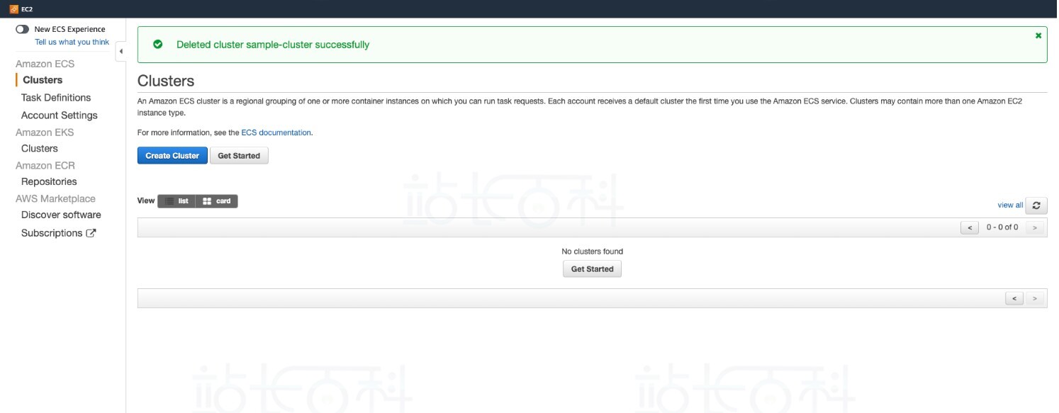 Amazon ECS部署Docker