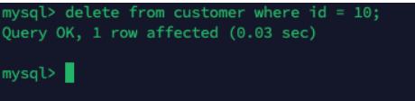 MySQL的增删改查