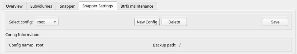 建置Btrfs Assistant