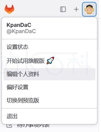 GitLab用户名设置