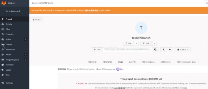 GitLab用户信息