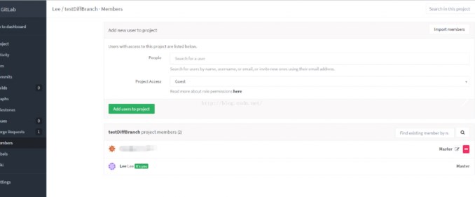GitLab用户信息