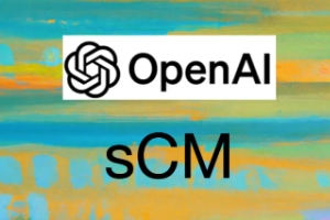 OpenAI发布全新扩散模型方法——sCM