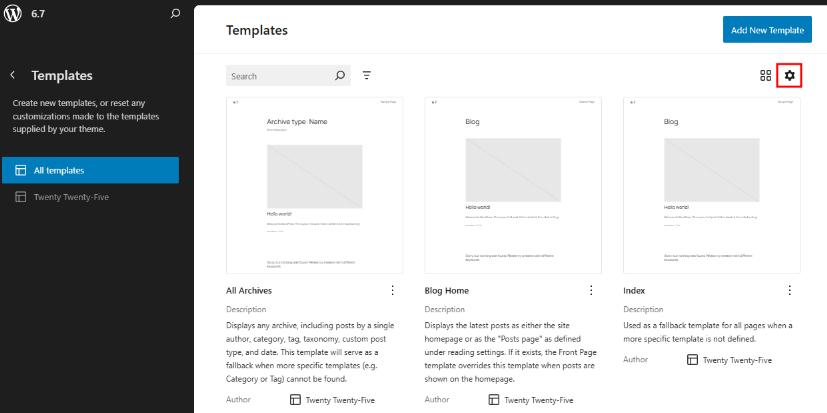 WordPress 6.7