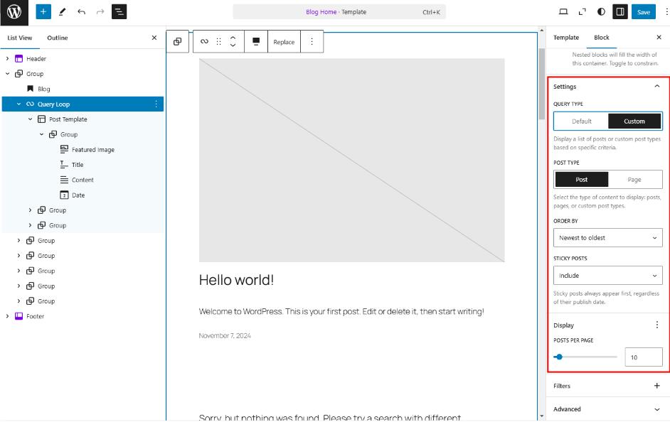 WordPress 6.7