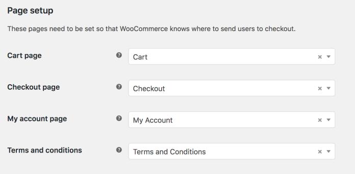 WooCommerce页面