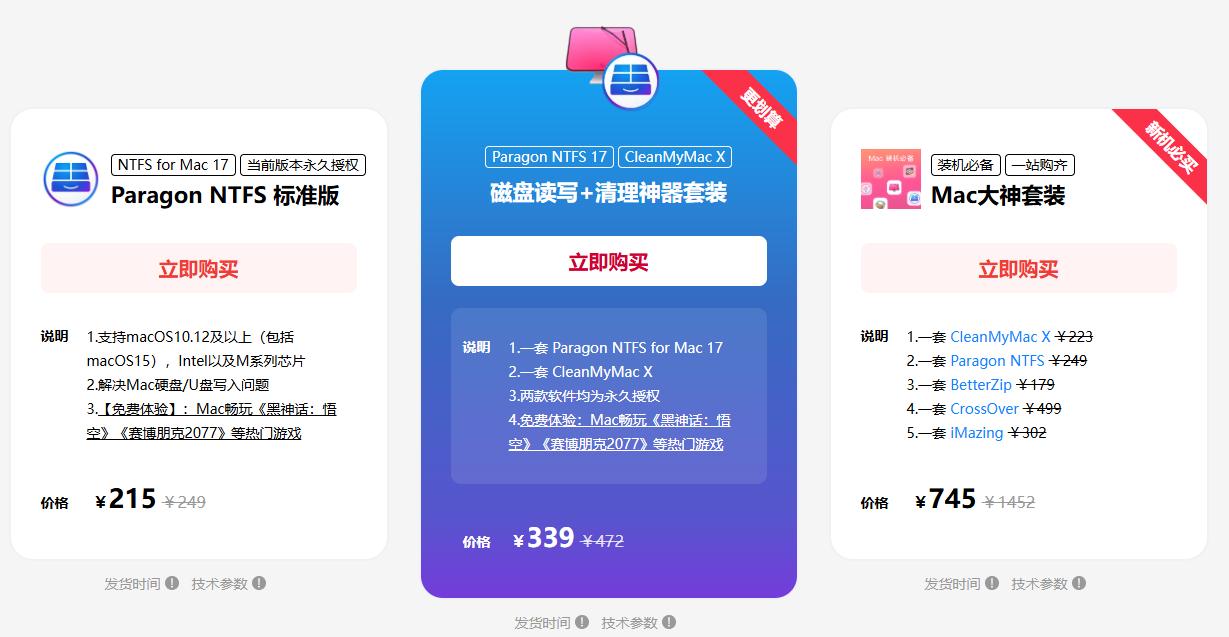 Paragon NTFS for Mac