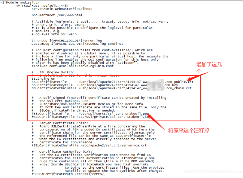 修改 default-ssl.conf 文件