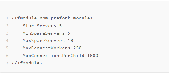 Prefork MPM