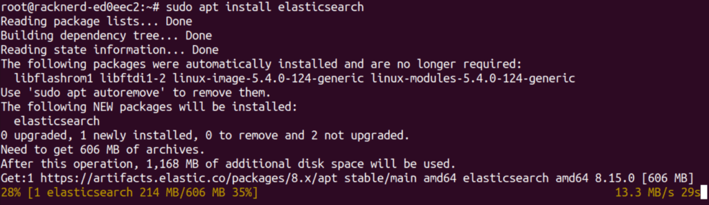 安装Elasticsearch