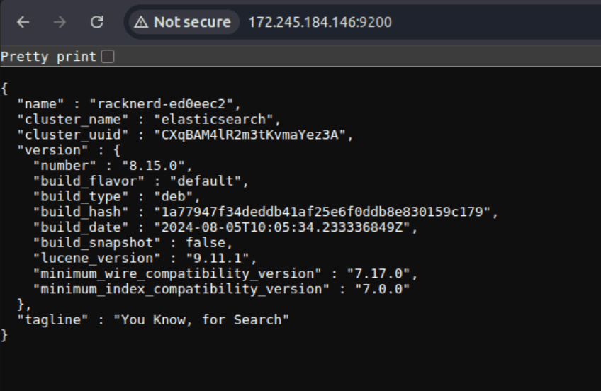 访问Elasticsearch