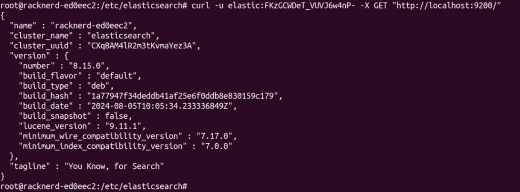访问Elasticsearch