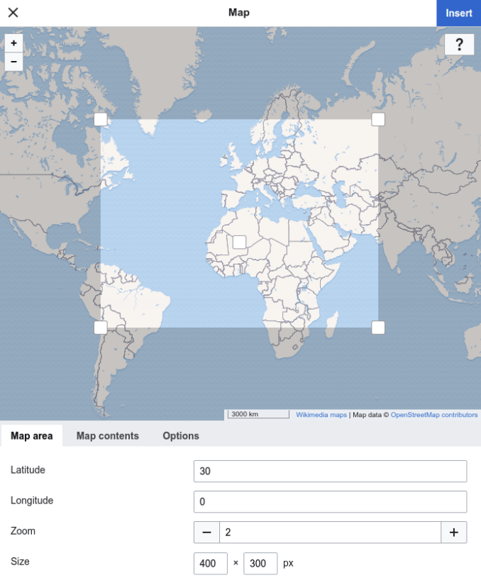 MediaWiki地图