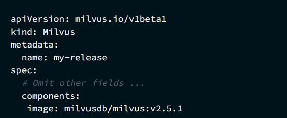 Milvus升级