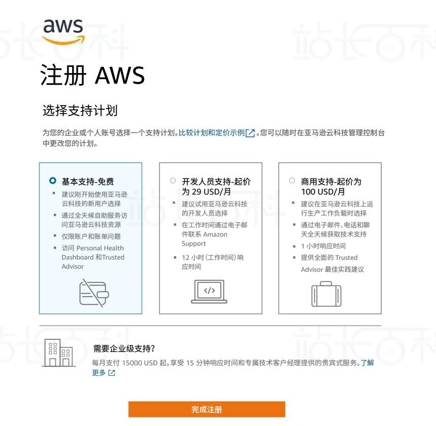 选择亚马逊云科技支持服务方案