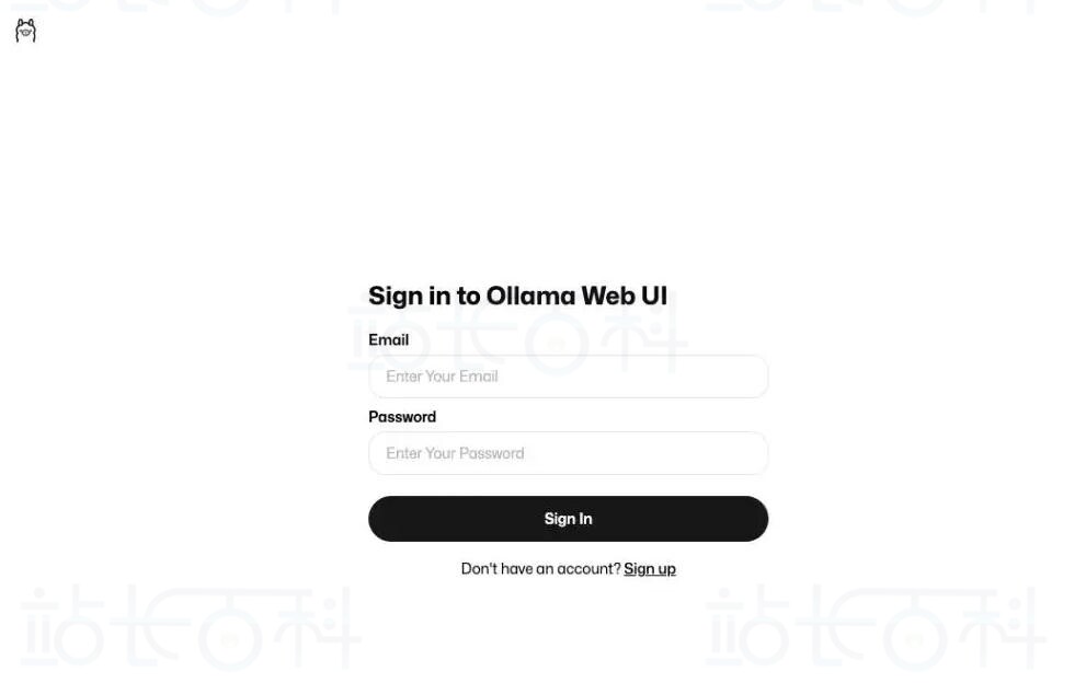 访问Ollama Web UI