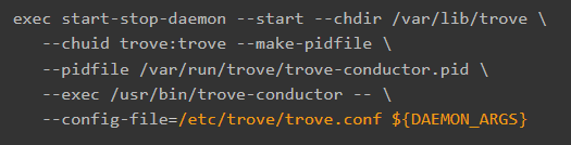 重启Trove服务