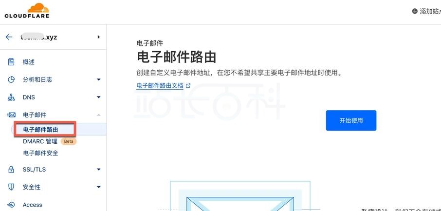 启用Email Routing