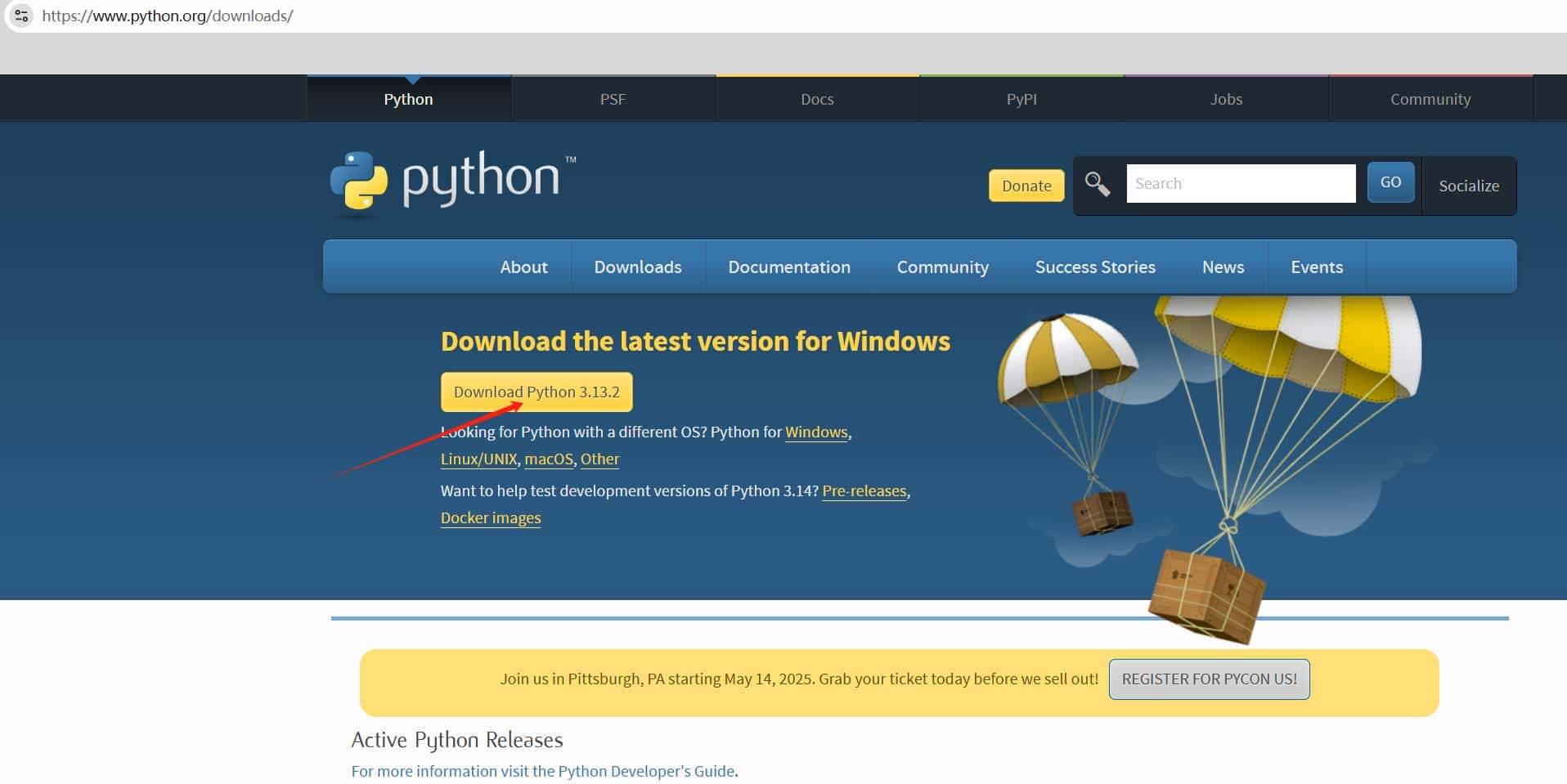 下载安装Python3
