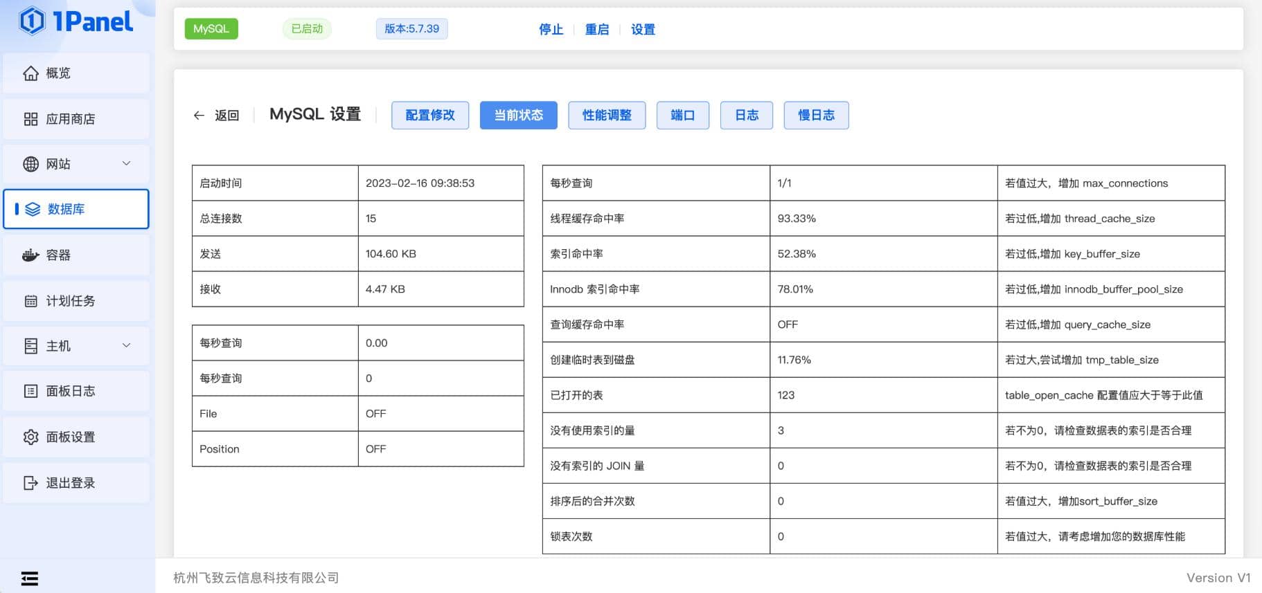 当前状态