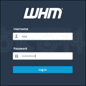 首次登录Web Host Manager
