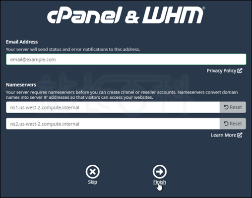 Amazon Lightsail上启动cPanel & WHM实例教程