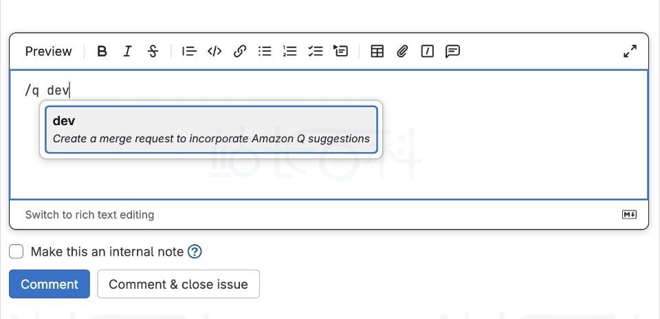 GitLab Duo with Amazon Q从构思到合并请求