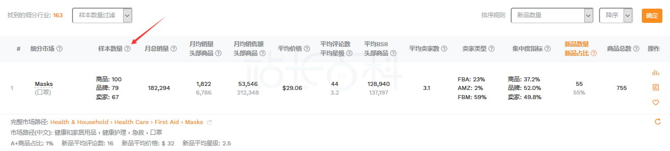 卖家精灵选市场