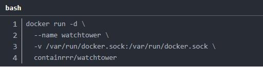 Docker容器自动更新