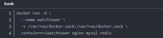 Docker容器自动更新