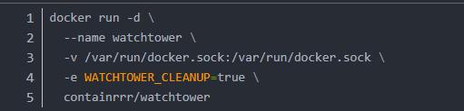Docker容器自动更新