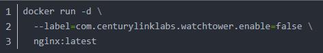 Docker容器自动更新