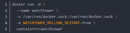 Docker容器自动更新