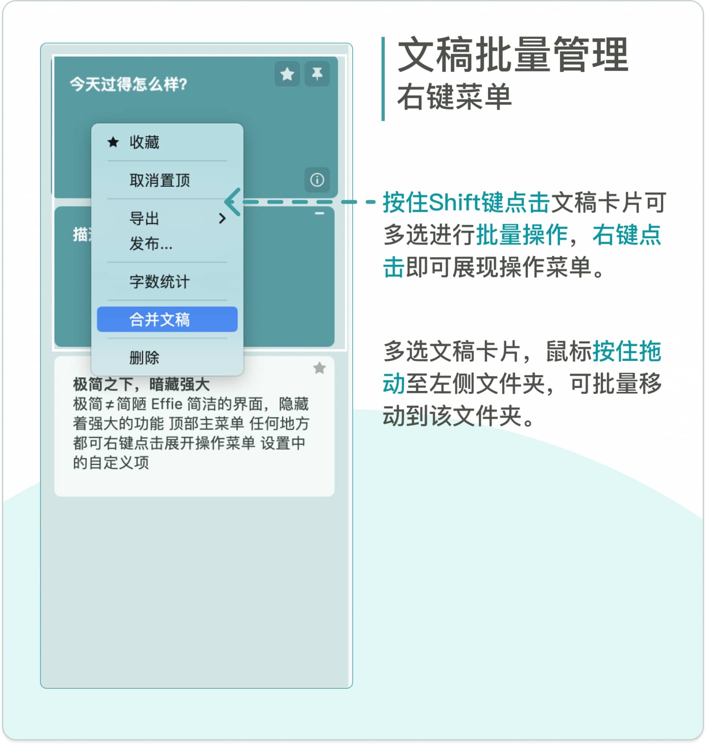 Effie写作软件使用教程(Mac版)