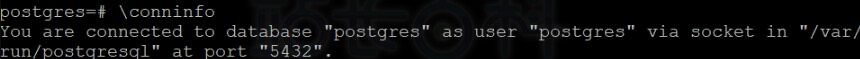 退出PostgreSQL