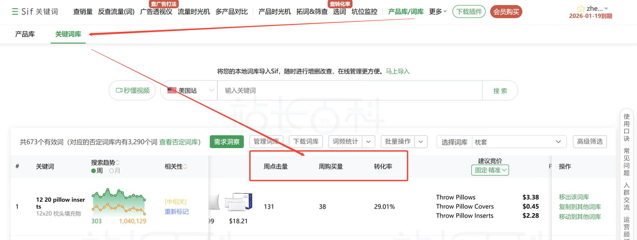 Sif关键词选词——关键词转化率