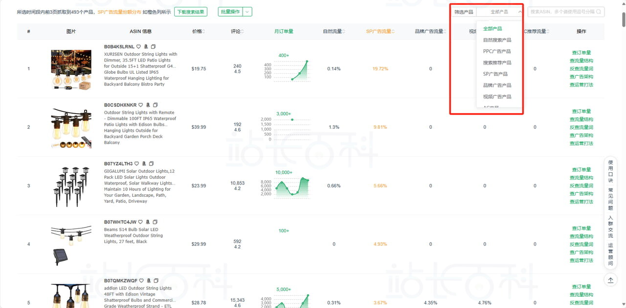 Sif关键词选词功能指标释义
