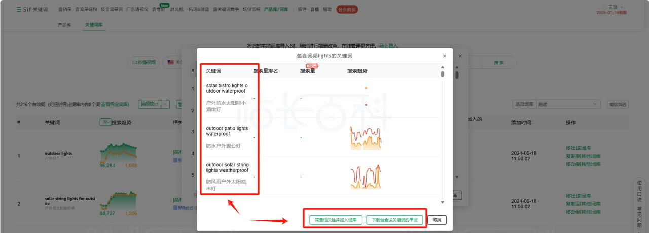 Sif关键词词频统计
