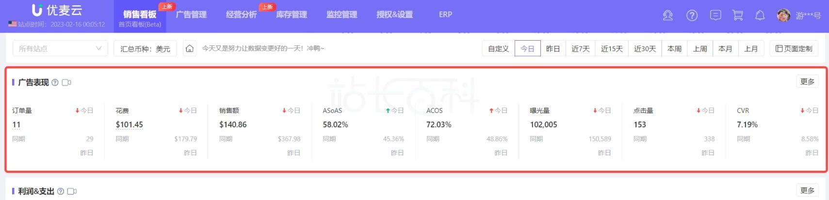 广告表现