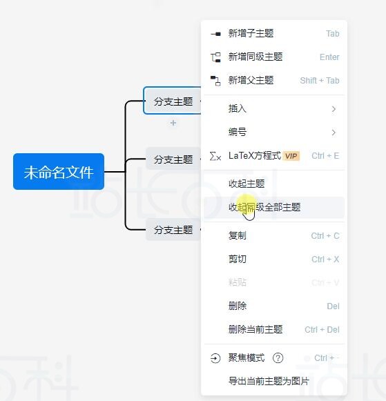 ProcessOn收/展同级全部主题