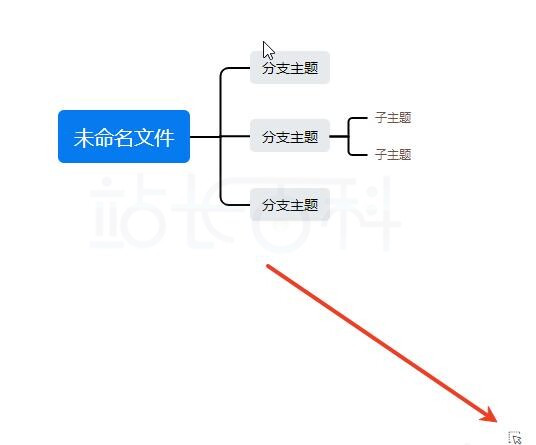 思维导图移动画布模式